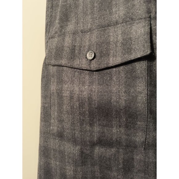 Fjällräven Övik Re-Wool Long-Sleeve Shirt Men's size XL Rare Sold Out Design - Picture 13 of 14